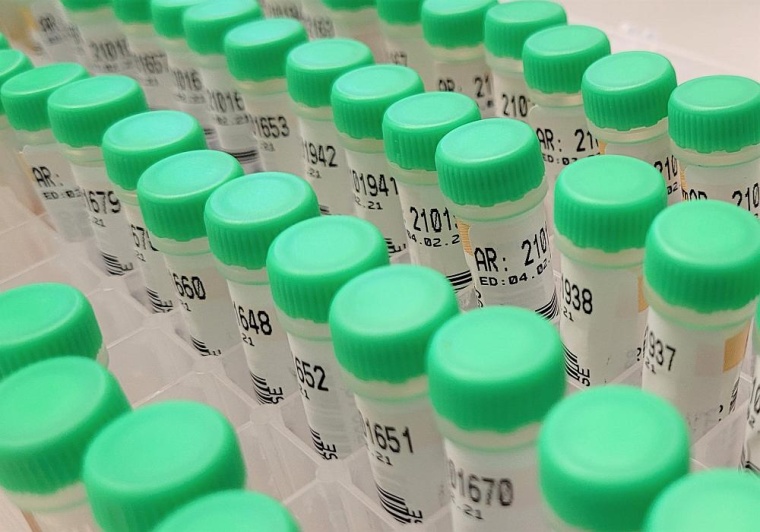 Probenröhrchen © Charité | Victor Corman