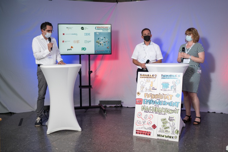 Beim 3. Mainzer Healthcare Hackathon haben interdisziplinäre Teams aus...
