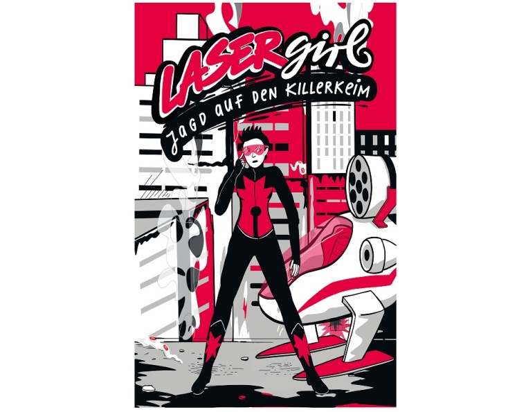 Wissenschaftscomic „Lasergirl: Jagd auf den Killerkeim Foto: Sandruschka &...