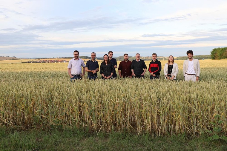 Das WeCaRe-Team um Prof. Sebastian Henn und Prof. Orlando Guntinas-Lichius...