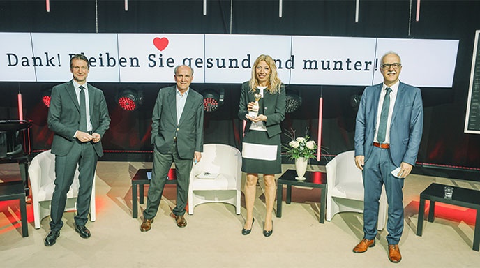 Der 2021 zum ersten Mal verliehene Christa Šerić-Geiger Preis ging an die...