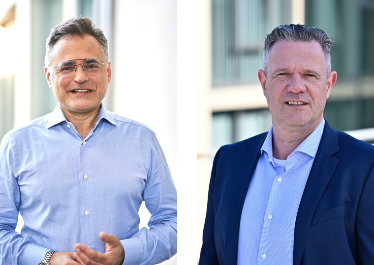 Andrea Fiumicelli, CEO der Dedalus Group (links) und Michael Dahlweid, Dedalus...