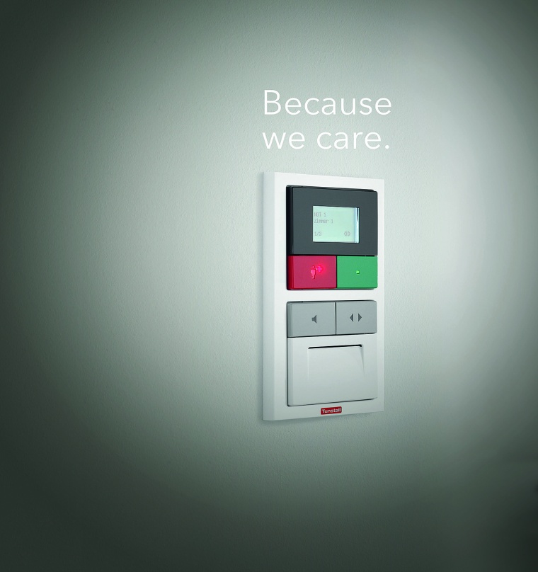 Das Lichtrufsystem Concento Care von Tunstall. Foto: Tunstall