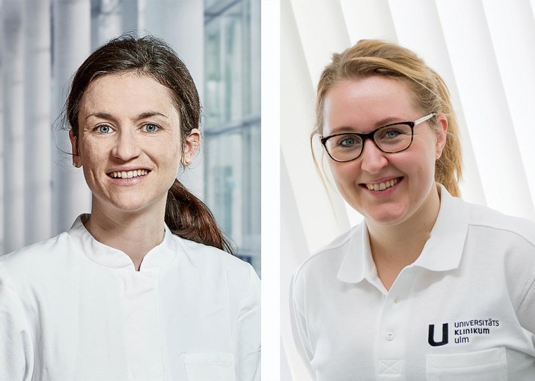 Dr. Katharina Kuhn, Projektleiterin und Oberärztin (l.) und Dr. Sarah Blender,...