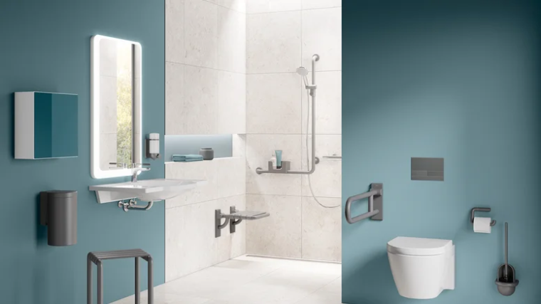 Barrierefreie Raumgestaltung für Senioren. Bild: Hewi