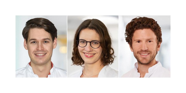 (v.l.) Dr. Moritz M. Hollstein, Univ-Prof. Dr. Luise Erpenbeck, Priv.-Doz. Dr....