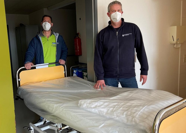 V.l.n.r.: Sören Heitmann/ Klindwort Sanitätshaus & Orthopädietechnik und...