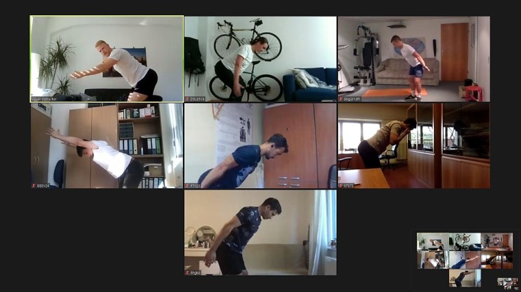 Sportangebot per Lifestreaming fördert Aktivität und Wohlbefinden während...