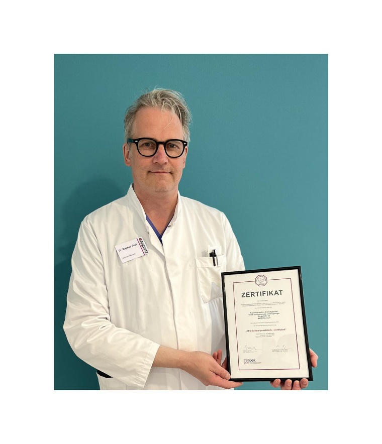 Dr. Magnus Prull, Leitender Oberarzt der Klinik für Kardiologie und Angiologie...