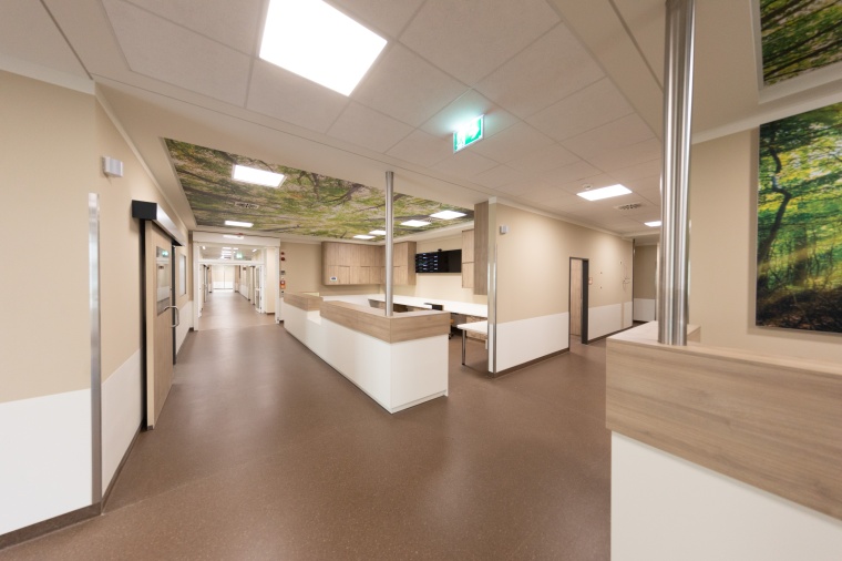 Neuer Intensivbereich, einschließlich internistischer Intensivstation (ITS),...