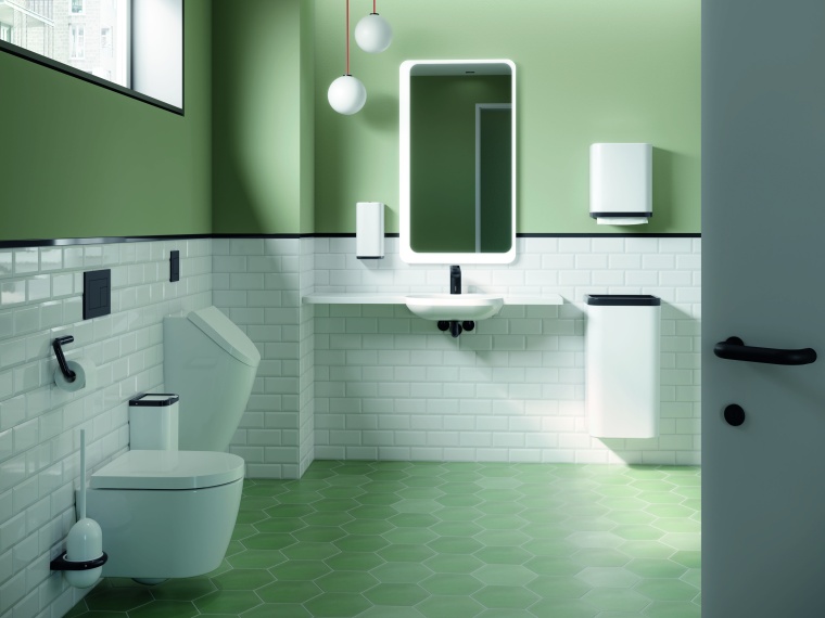 Farbige Rahmenelemente heben Funktionsbereiche hervor und bieten den Nutzenden...