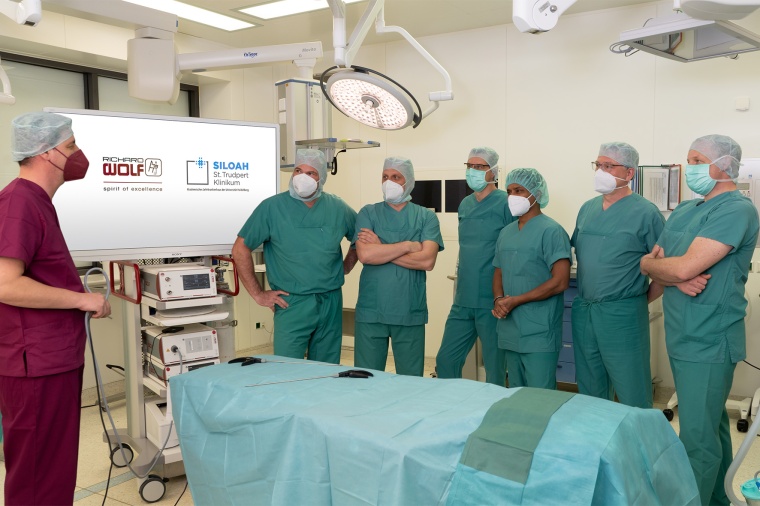 Partnerschaftlich für das Patientenwohl: Die Chefärzte Dr. Wiedmaier, Dr....