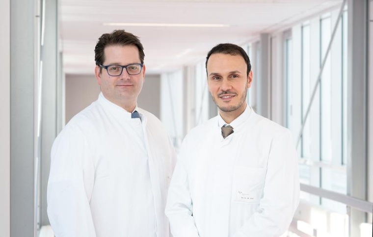 v.l.: PD Dr. med. Philipp Ivanyi, Zentrumskoordinator und Prof. Dr. med....