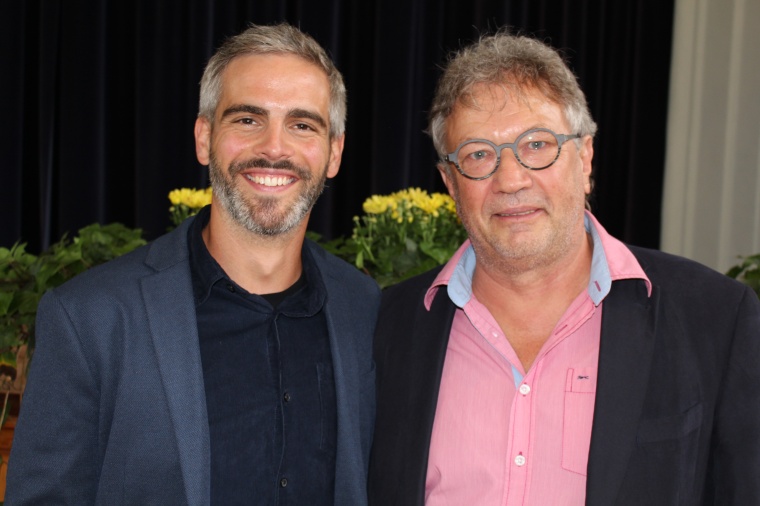 Harald Keller (rechts) ist in den Ruhestand gegangen, der 33-jährige Andreas...
