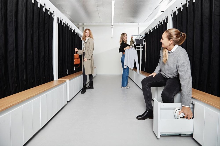 Zippsafe - die smarte Schließfachlösung für Personal, Foto: Zippsafe