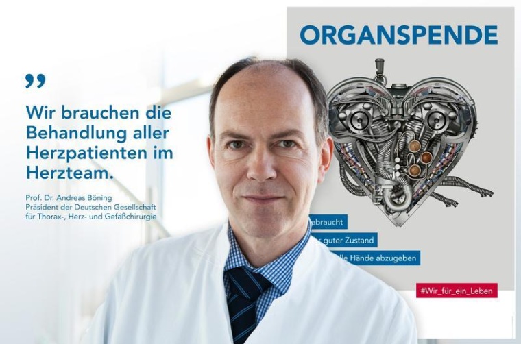 Prof. Dr. med. Andreas Böning, Präsident der Deutschen Gesellschaft für...