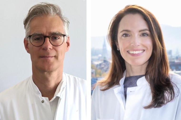 Prof. Wolfram Windisch und Prof. Daiana Stolz. Foto: privat / Uniklinik Freiburg