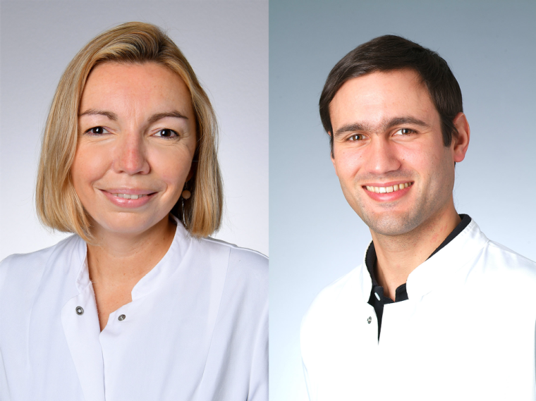 Dr. Isabelle Suárez und Dr. Jan Rybniker, Fotos: Klaus Schmidt / Christian...