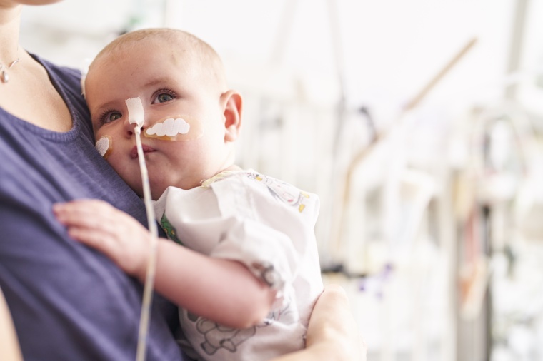 Ihnen soll die digitale Anwendung künftig helfen: Babys mit angeborenem...