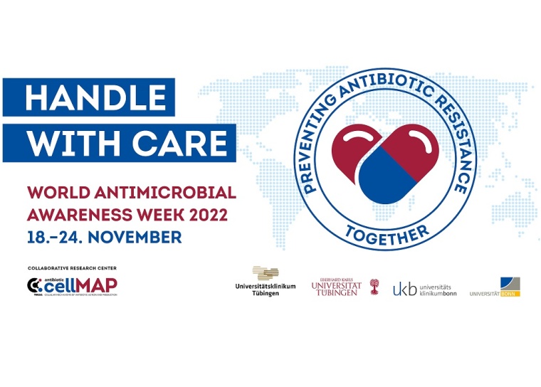 Auch das UKB ruft in dieser Woche zu einem umsichtigen Umgang mit Antibiotika...