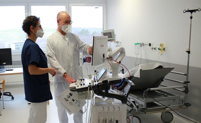 Dr. Heike Kornemann, Ärztliche Leiterin Zentrale Notaufnahme und Dr. Thomas...