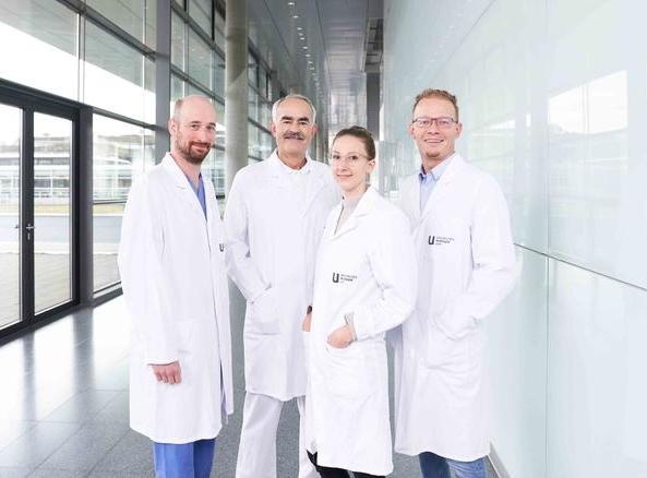 Das Team der Sektion für Interdisziplinäre Pankreatologie: v. l. PD Dr. Lukas...