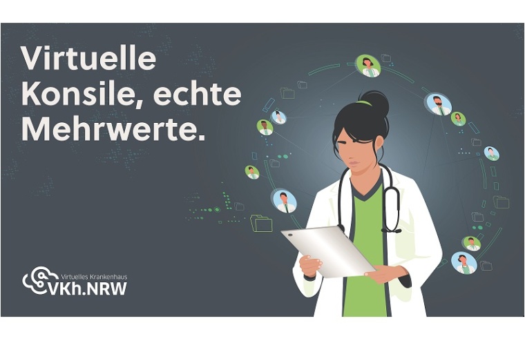 Grafik: Virtuelles Krankenhaus NRW