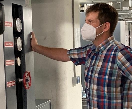 In der Energiezentrale der München Klinik Bogenhausen: Gebäudemanager sorgen...