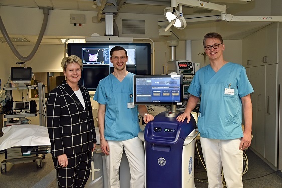 Dr. Sabine Pfeifer, Geschäftsführerin der Albertinen-Stiftung, Priv.-Doz. Dr....