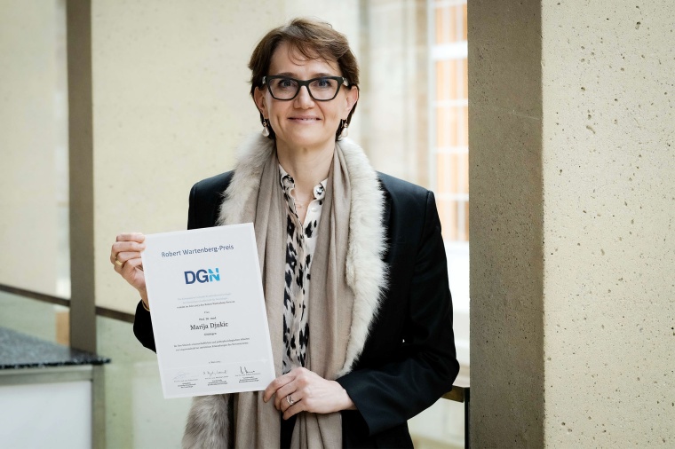 Prof. Dr. Marija Djukic erhält den diesjährigen Robert-Wartenberg-Preis....