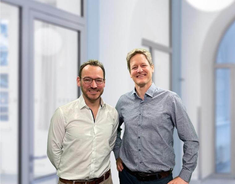 Dr. Ole Gebbensleben und Dr. Jan Kreutzkamp, Foto: Krankenhaus Templin