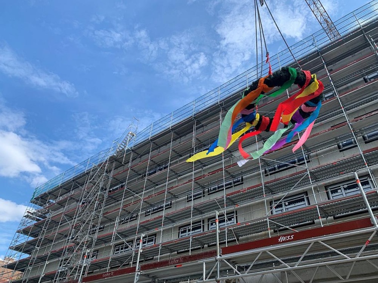 Richtfest am Alice-Hospital in Darmstadt, Foto: Alice-Hospital