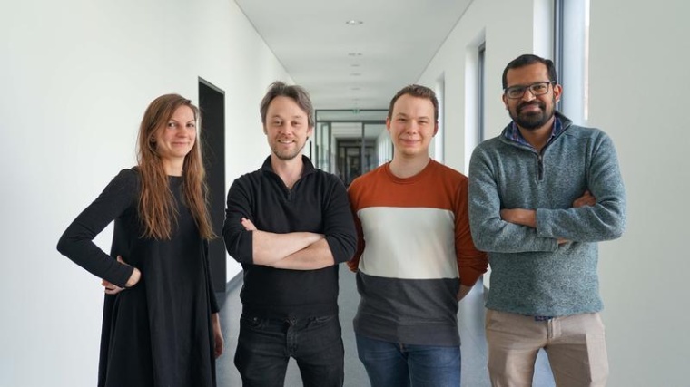 Anne-Sophie Gribling-Burrer, Redmond Smyth, Patrick Bohn und Uddhav Ambi...