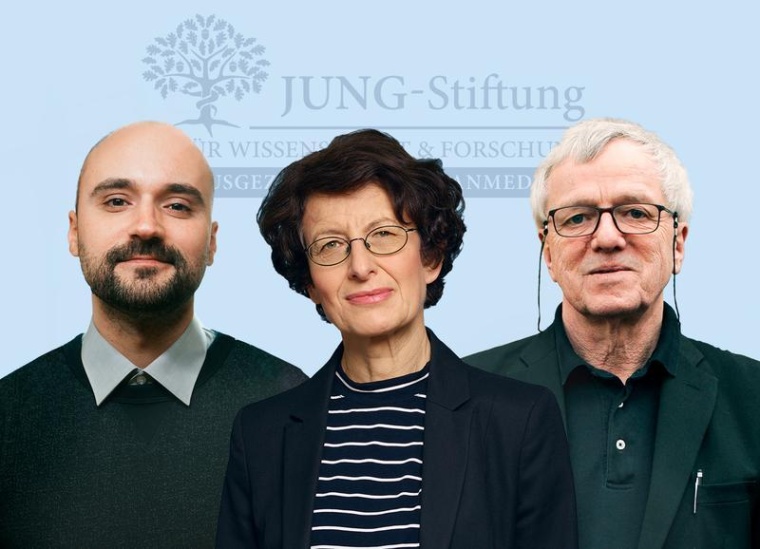 Die Preisträger*innen der Jung-Stiftung für Wissenschaft und Forschung 2023:...