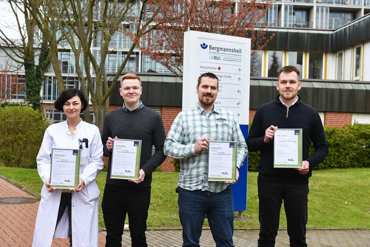 Für ihr nachhaltiges E-Learning-Konzept „Simulation einer digitalen...