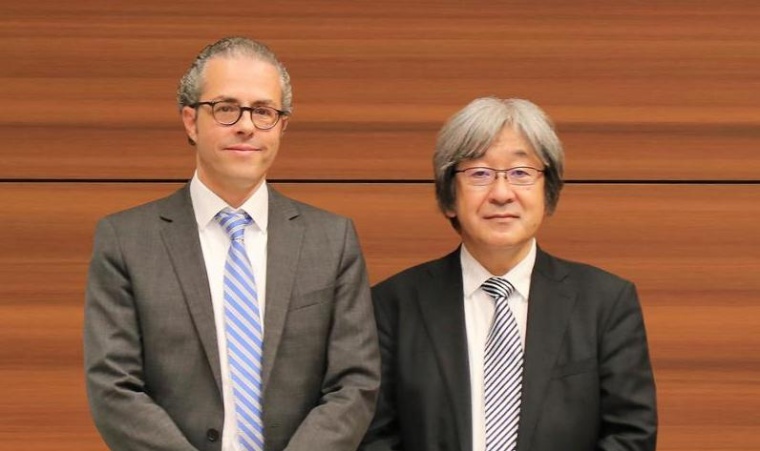 Prof. Rejko Krüger and Prof. Nobutaka Hattori, Foto: University of Luxembourg