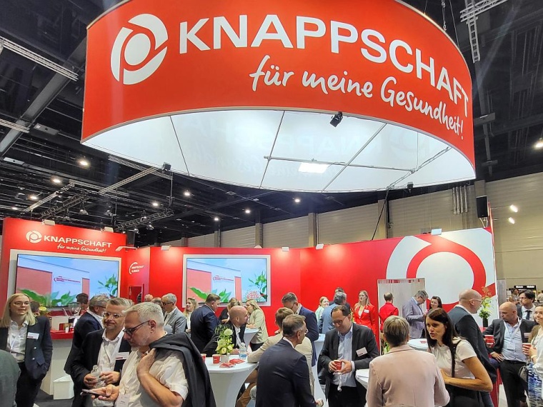 Impressionen vom Stand der Knappschaft und der Knappschaft Kliniken beim...