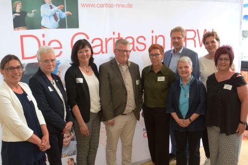 Die Akteurinnen der Tagung, Foto: Caritas in NRW