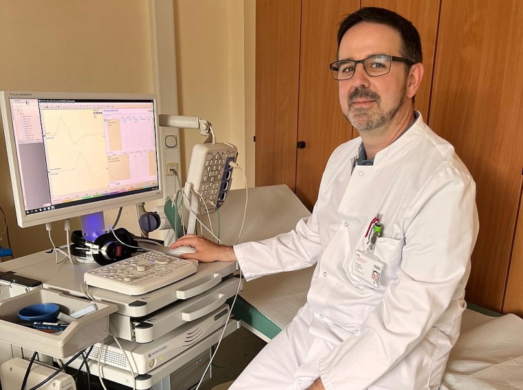 Im CaritasKlinikum freut sich Massing jetzt auf die anstehenden...