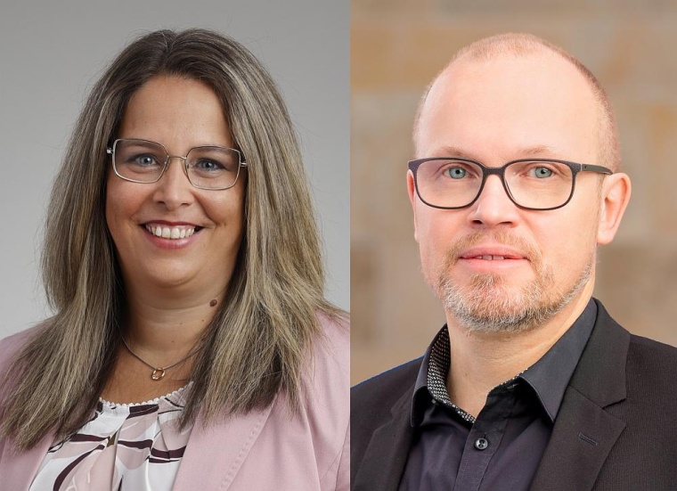 Anke Klauck und Christian Link werden in die Geschäftsführung der Marienhaus...