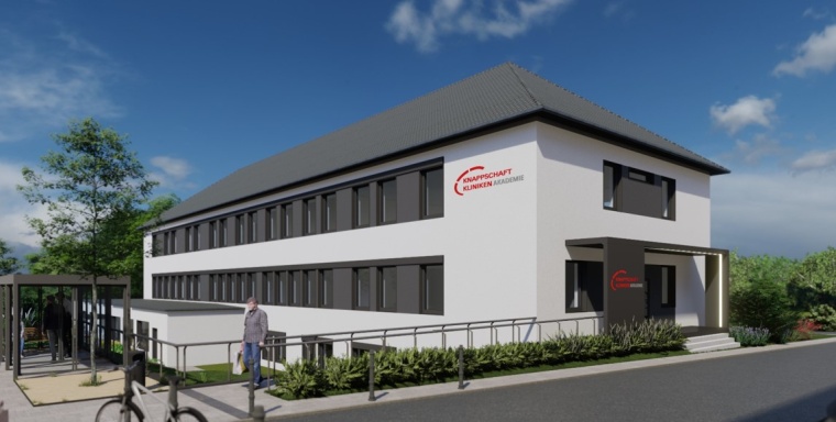 Gebäude der Knappschaft Kliniken Akademie GmbH Foto: Knappschaft Kliniken