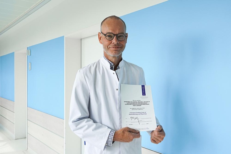 Freut sich über die Auszeichnung: Dr. med. Erwin Rambusch. Foto: Klinikum...
