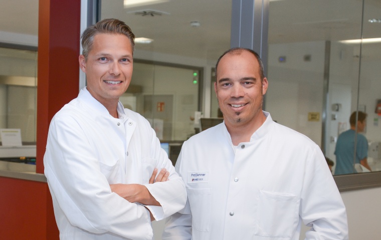 Neue Forschungsergebnisse stellten Prof. Dr. Christian Sohns (links) und Prof....