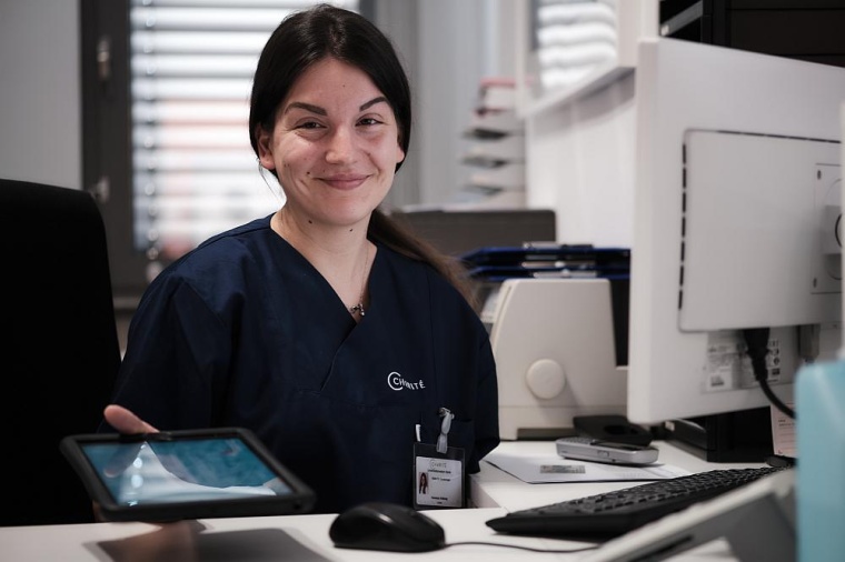 PROMs werden an der Charité per digitalem Fragebogen erhoben. Schon bei der...