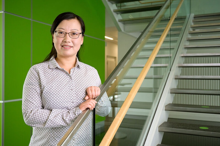 Dr. Qihui Zhou. Foto: DZNE / Frommann