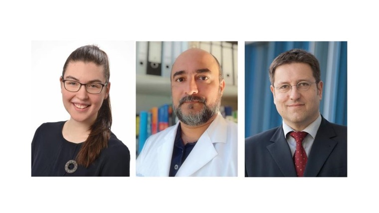 v.l. Judith Schumacher (Foto: privat), Prof. Panagiotis Papatheodorou (Foto:...