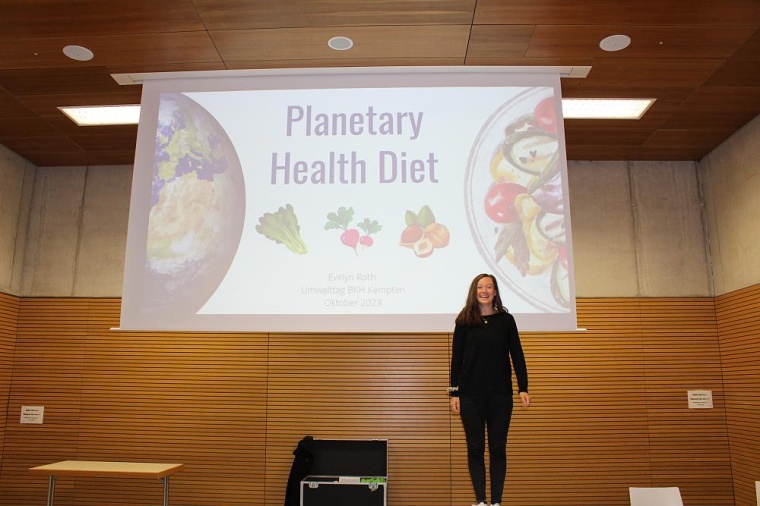 Evelyn Roths Ausführungen zum Thema „Planetary Health Diet“ in der...
