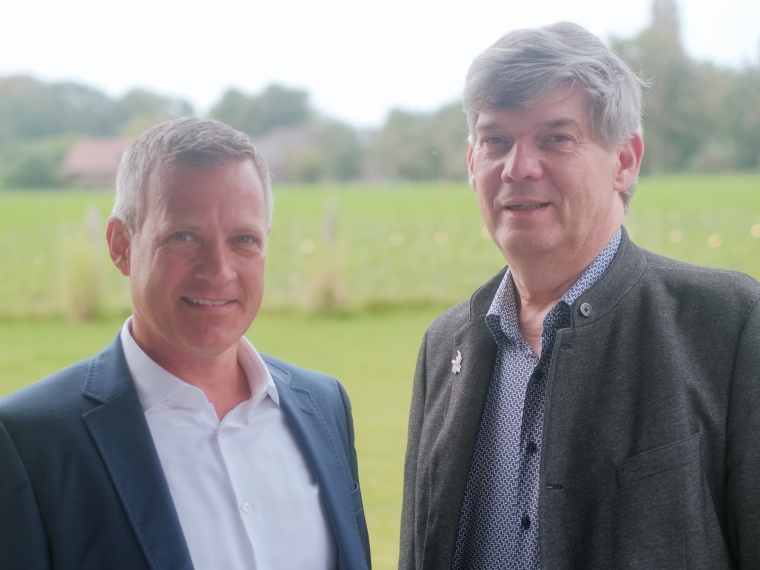 Ken Friesen (links) und Heiner Ophardt (rechts) Foto: Ophardt