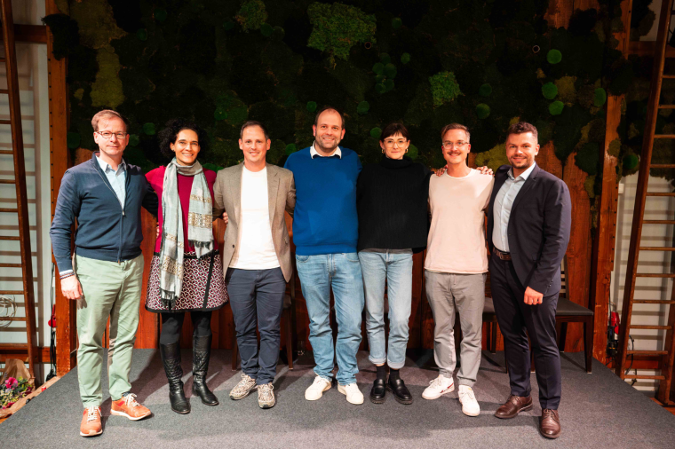 Neuer Vorstand des SVDGV (v.l.n.r.): Markus C. Müller, Anisa Idris, Dr. Paul...