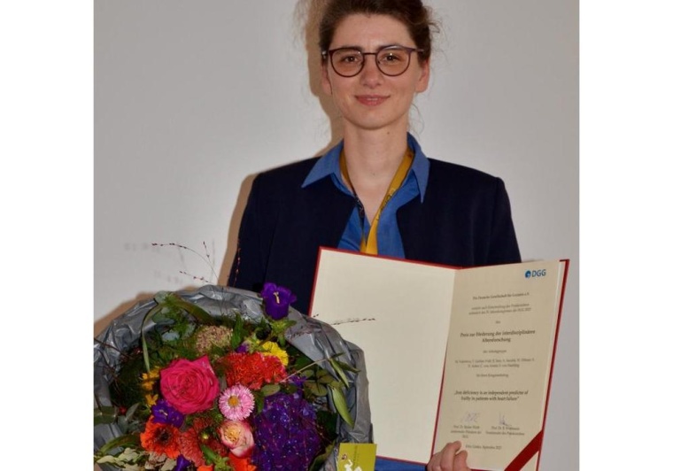 Dr. Dr. Miroslava Valentova, Oberärztin in der Klinik für Geriatrie der...